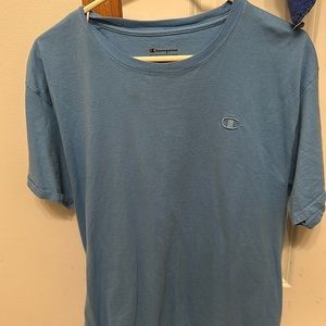 Baby Blue Champion shirt